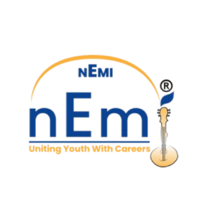 nemi Green modern marketing logo