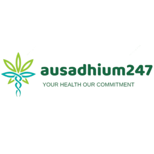 ausadhium 247 Green modern marketing logo (4)